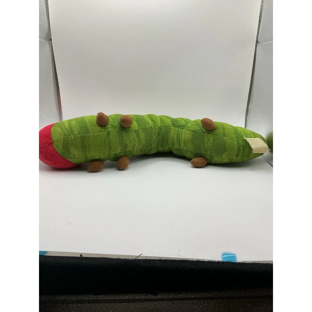 Vintage The Very Hungry Caterpillar Plush Long Stuffed Animal Eric Carle Toy
